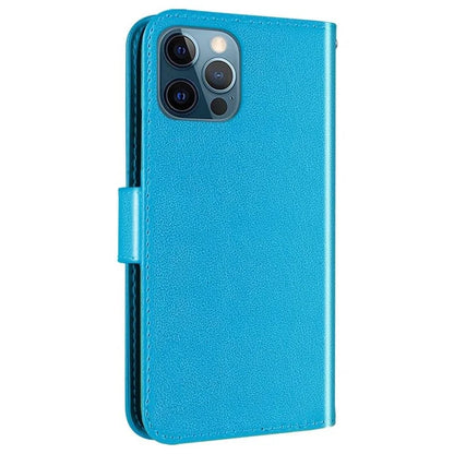 For iPhone 15 Pro Case PU Leather Magnetic Closure Phone Cover