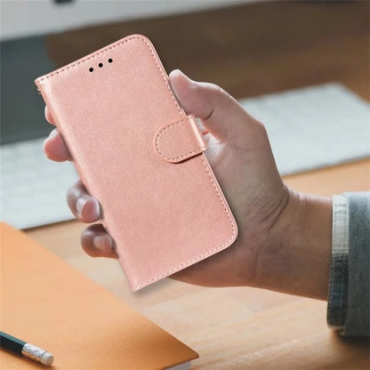 For iPhone 15 Pro Case PU Leather Magnetic Closure Phone Cover