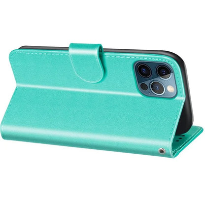 For iPhone 15 Pro Case PU Leather Magnetic Closure Phone Cover