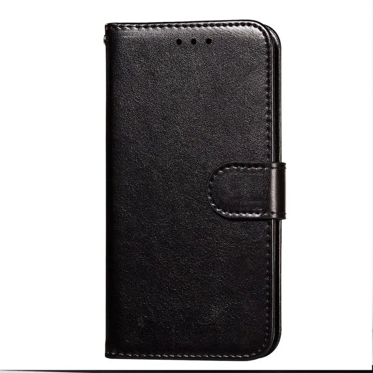 For iPhone 15 Pro Case PU Leather Magnetic Closure Phone Cover