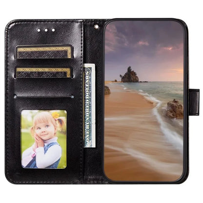 For iPhone 15 Plus Case PU Leather Stand Magnetic Phone Cover