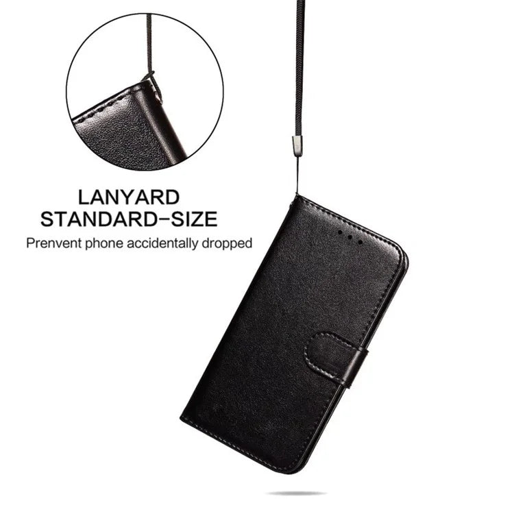 For iPhone 15 Plus Case PU Leather Stand Magnetic Phone Cover