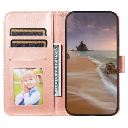 For iPhone 15 Plus Case PU Leather Stand Magnetic Phone Cover