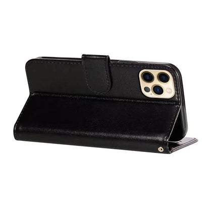 For iPhone 15 Pro Max Wallet Case PU Leather Stand Flip Folio Phone Cover