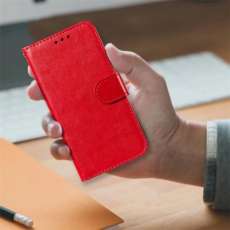 For iPhone 15 Pro Max Wallet Case PU Leather Stand Flip Folio Phone Cover