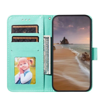 For iPhone 15 Pro Max Wallet Case PU Leather Stand Flip Folio Phone Cover