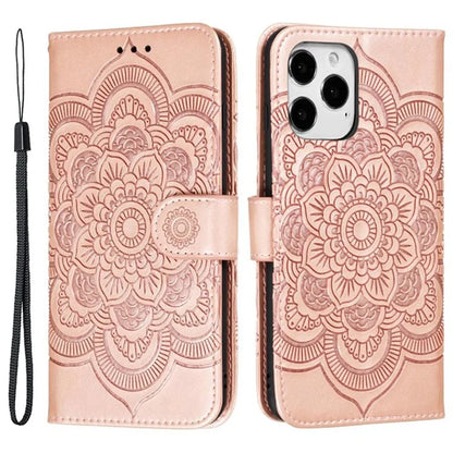 For iPhone 15 Pro Max PU Leather Case Stand Magnetic Closure Phone Cover