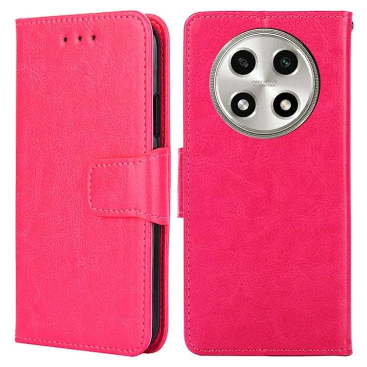For Oppo A2 Pro 5G Case Soft Wallet Stand TPU+PU Leather Phone Cover