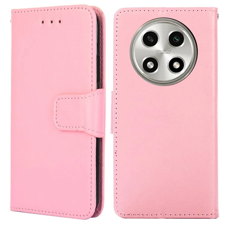 For Oppo A2 Pro 5G Case Soft Wallet Stand TPU+PU Leather Phone Cover