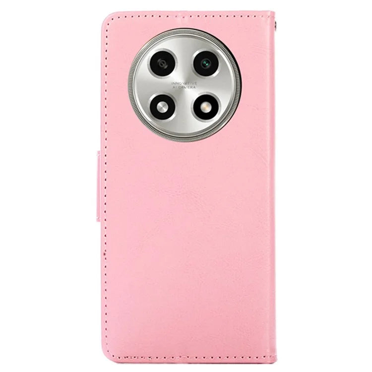 For Oppo A2 Pro 5G Case Soft Wallet Stand TPU+PU Leather Phone Cover