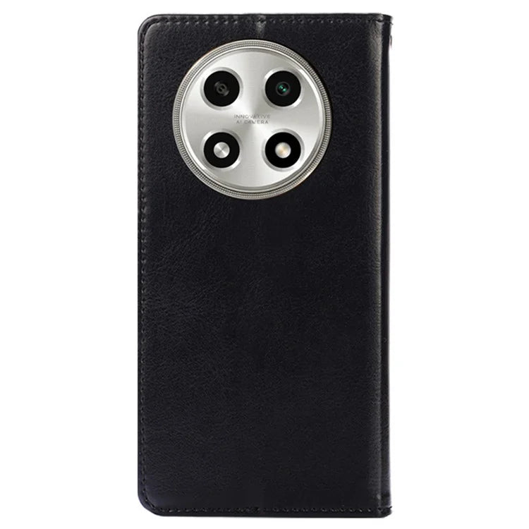 For Oppo A2 Pro 5G Case Soft Wallet Stand TPU+PU Leather Phone Cover