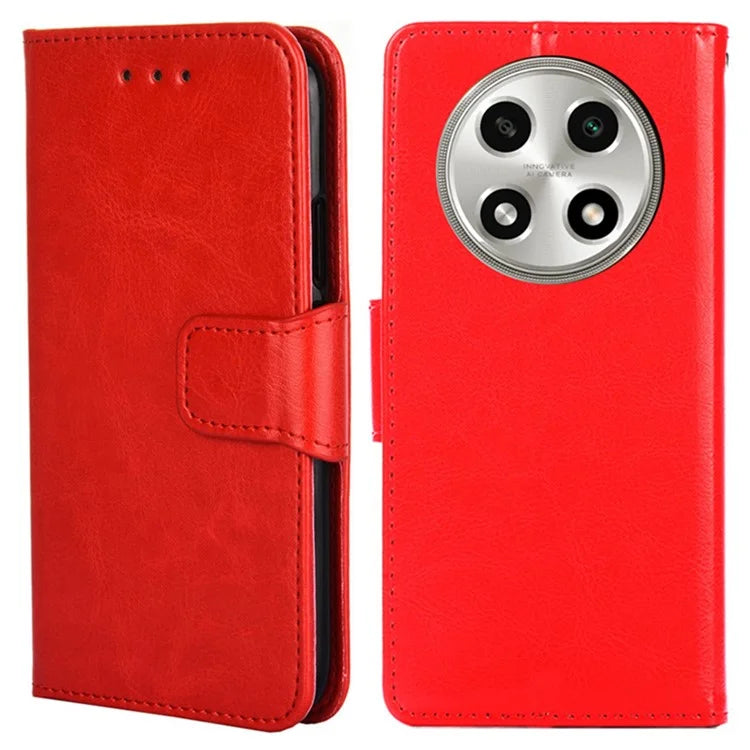 For Oppo A2 Pro 5G Case Soft Wallet Stand TPU+PU Leather Phone Cover