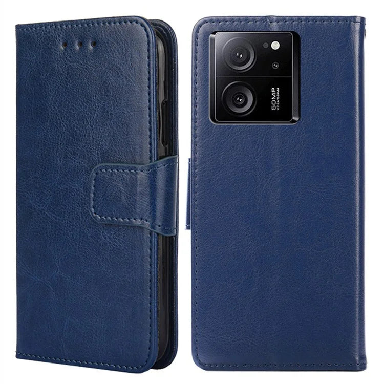 For Xiaomi Redmi K60 Ultra / 13T / 13T Pro Textured PU Leather Wallet Stand Phone Case