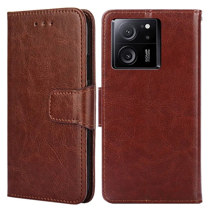 For Xiaomi Redmi K60 Ultra / 13T / 13T Pro Textured PU Leather Wallet Stand Phone Case