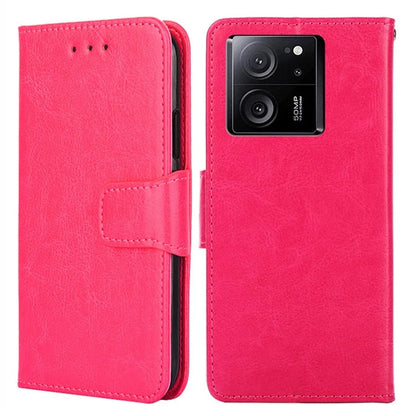 For Xiaomi Redmi K60 Ultra / 13T / 13T Pro Textured PU Leather Wallet Stand Phone Case