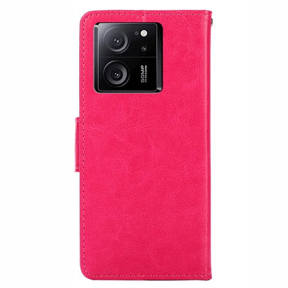 For Xiaomi Redmi K60 Ultra / 13T / 13T Pro Textured PU Leather Wallet Stand Phone Case