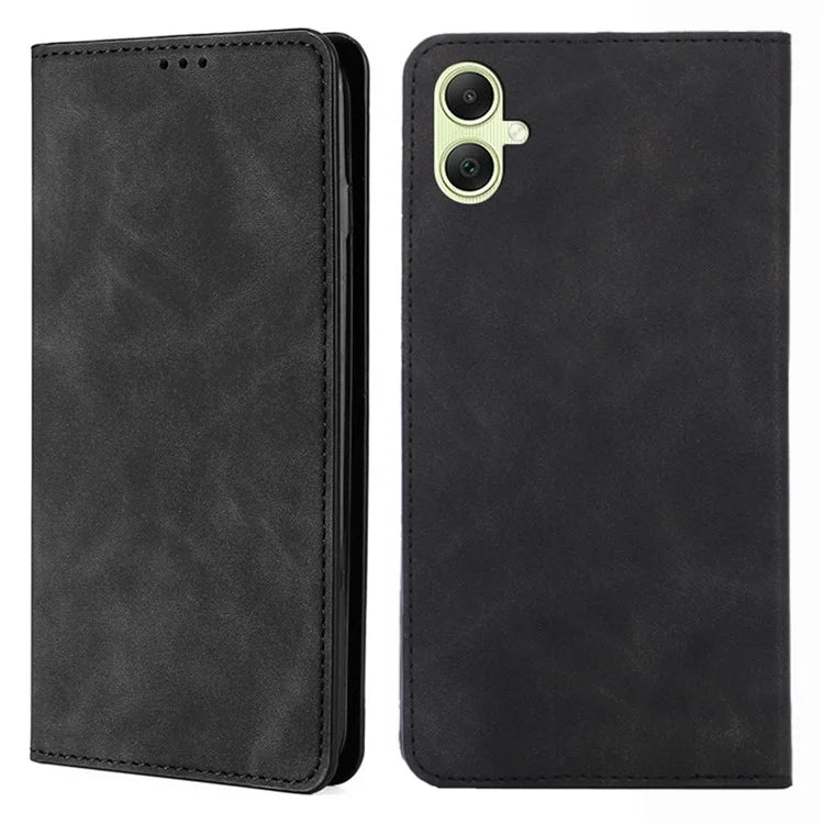 For Samsung Galaxy A05 4G Case PU Leather Flip Stand Shockproof Phone Cover with Card Slots