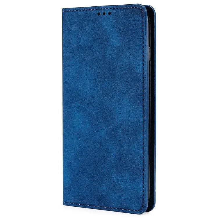 For Samsung Galaxy A05 4G Case PU Leather Flip Stand Shockproof Phone Cover with Card Slots