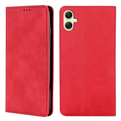 For Samsung Galaxy A05 4G Case PU Leather Flip Stand Shockproof Phone Cover with Card Slots