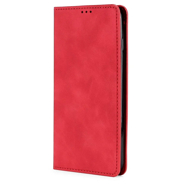 For Oppo Reno10 5G (Global) / Reno10 Pro 5G (Global) Case PU Leather+TPU Card Slots Stand Skin-touch Mobile Phone Cover