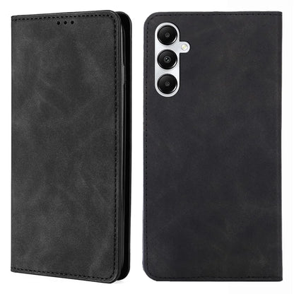 For Samsung Galaxy A05s 4G Case Skin-touch PU Leather Flip Stand Smart Phone Cover with Card Slots