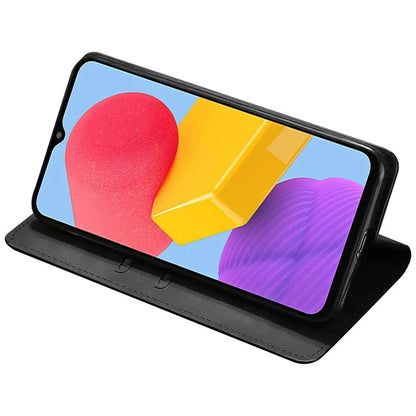 For Samsung Galaxy A05s 4G Case Skin-touch PU Leather Flip Stand Smart Phone Cover with Card Slots