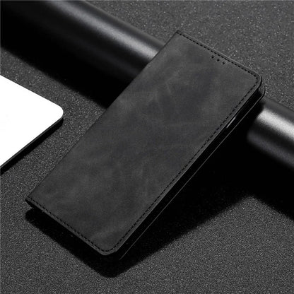 For Samsung Galaxy A05s 4G Case Skin-touch PU Leather Flip Stand Smart Phone Cover with Card Slots