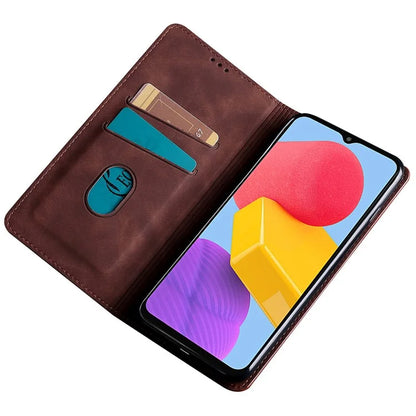 For Samsung Galaxy A05s 4G Case Skin-touch PU Leather Flip Stand Smart Phone Cover with Card Slots