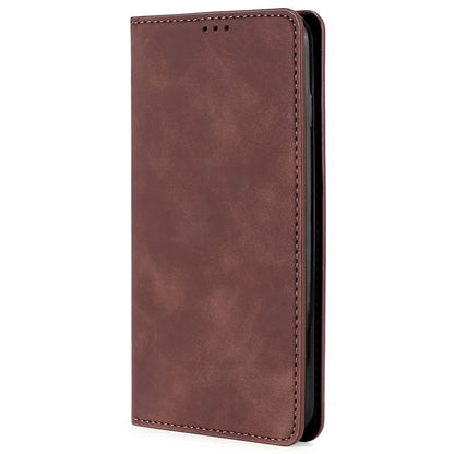 For Samsung Galaxy A05s 4G Case Skin-touch PU Leather Flip Stand Smart Phone Cover with Card Slots
