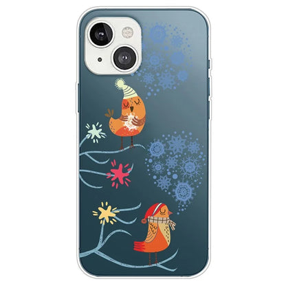 For iPhone 15 Plus Case Christmas Pattern Printing Soft TPU Phone Cover
