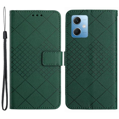 HT06 For Xiaomi Poco X5 5G / Redmi Note 12 5G (China) / (Global) /  (India) Case PU Leather Stand Phone Cover