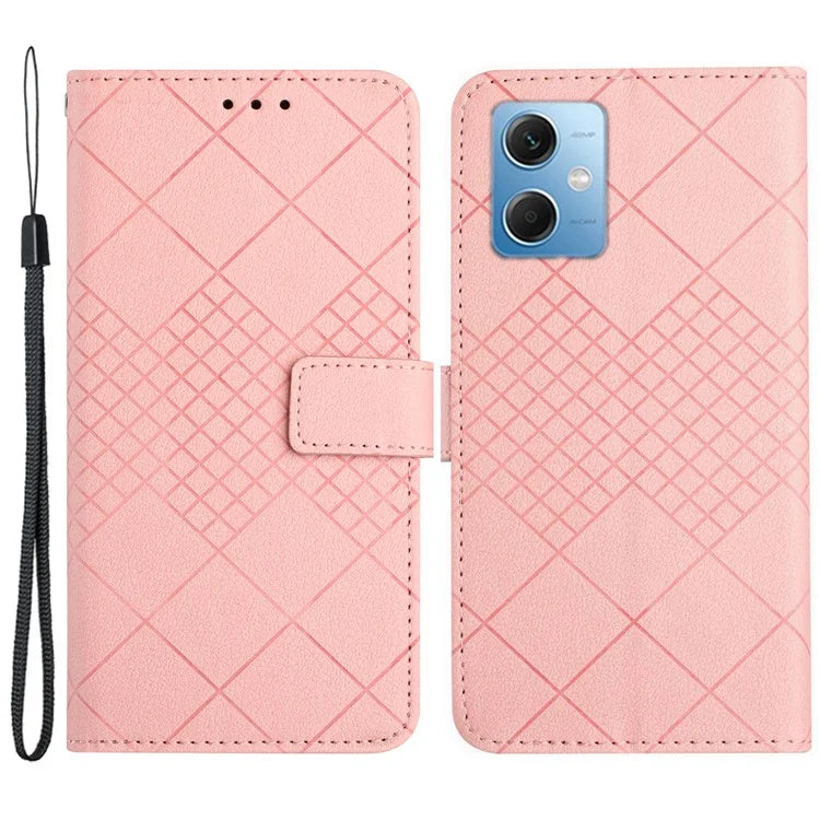 HT06 For Xiaomi Poco X5 5G / Redmi Note 12 5G (China) / (Global) /  (India) Case PU Leather Stand Phone Cover