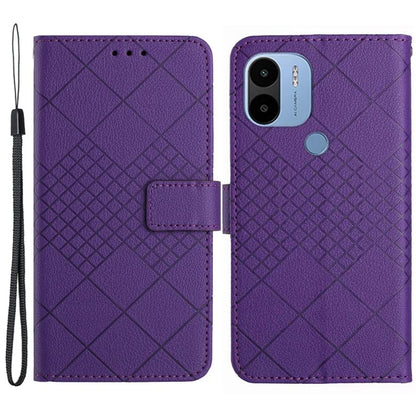 HT06 For Xiaomi Redmi A1+ 4G / A2+ 4G / Poco C50 4G / C51 4G Case PU Leather Wallet Stand Cover