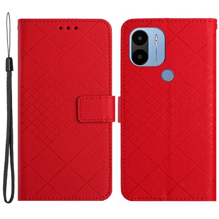 HT06 For Xiaomi Redmi A1+ 4G / A2+ 4G / Poco C50 4G / C51 4G Case PU Leather Wallet Stand Cover