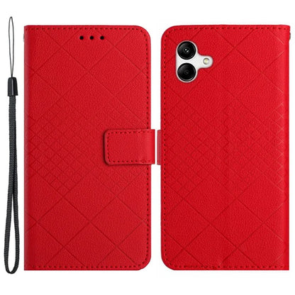 HT06 For Samsung Galaxy A05 4G Case Wallet Leather Imprinted Phone Cover