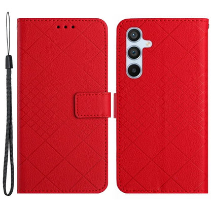 HT06 For Samsung Galaxy S24+ Leather Case Litchi Texture Wallet Phone Cover