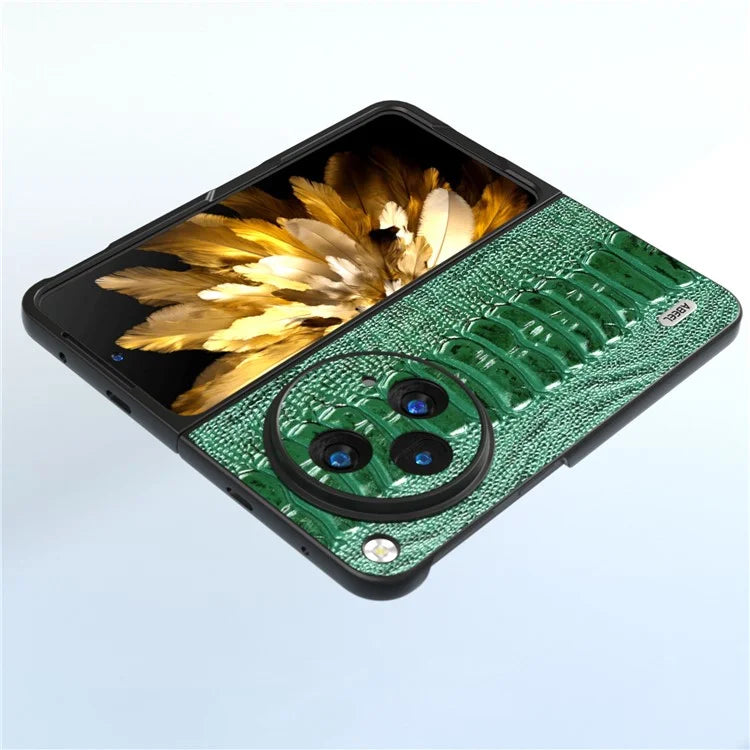 ABEEL For OnePlus Open Case Crocodile Texture Shockproof Phone Cover