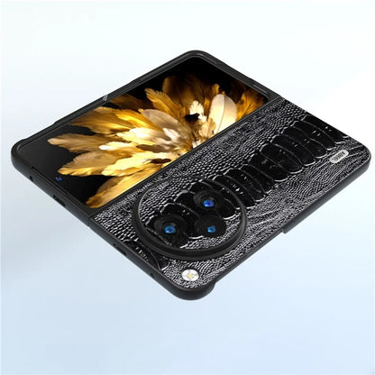 ABEEL For OnePlus Open Case Crocodile Texture Shockproof Phone Cover