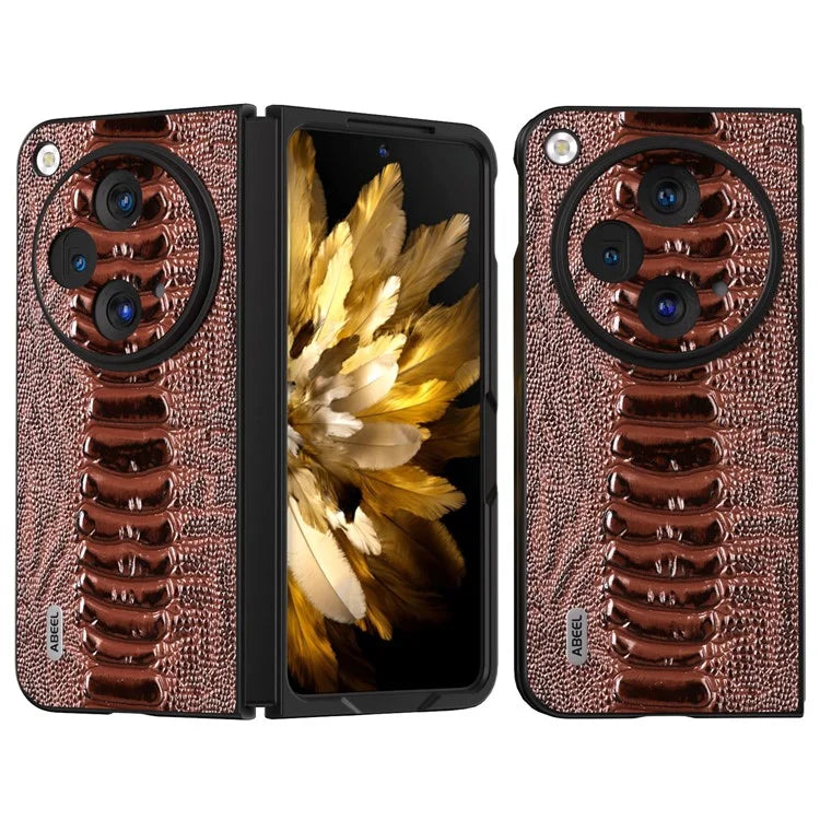 ABEEL For OnePlus Open Case Crocodile Texture Shockproof Phone Cover
