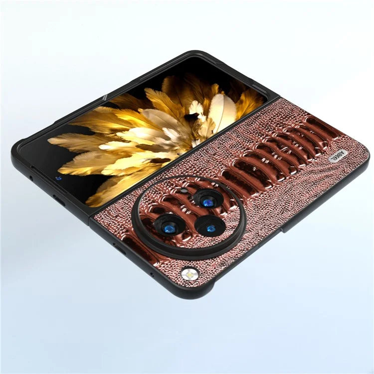 ABEEL For OnePlus Open Case Crocodile Texture Shockproof Phone Cover