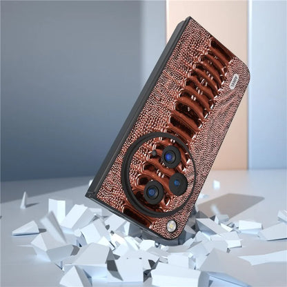 ABEEL For OnePlus Open Case Crocodile Texture Shockproof Phone Cover