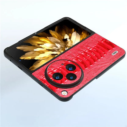 ABEEL For OnePlus Open Case Crocodile Texture Shockproof Phone Cover