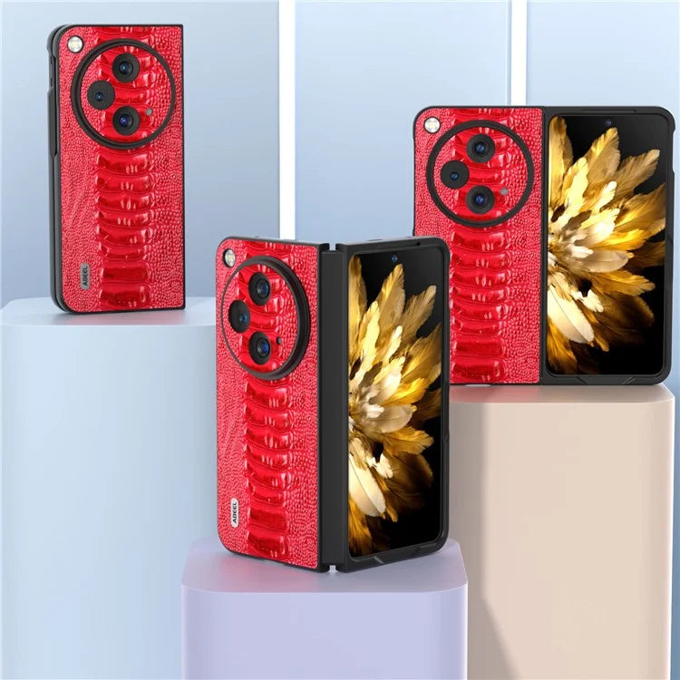 ABEEL For OnePlus Open Case Crocodile Texture Shockproof Phone Cover