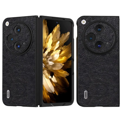 ABEEL For OnePlus Open Case PU Leather Retro Litchi Texture Phone Back Shell