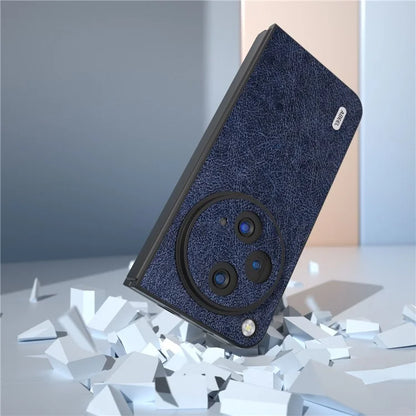 ABEEL For OnePlus Open Case PU Leather Retro Litchi Texture Phone Back Shell