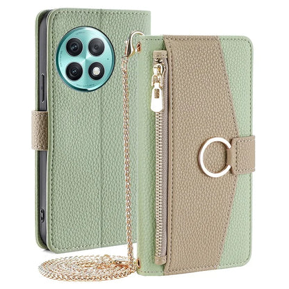 For OnePlus Ace 2 Pro 5G Case PU Leather Stand Makeup Mirror Cover