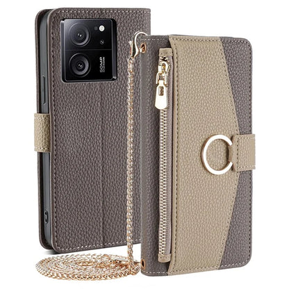 For Xiaomi Redmi K60 Ultra / 13T / 13T Pro Case PU Leather Flip Makeup Mirror Cell Phone Cover