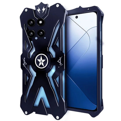 For Xiaomi 14 Case Aluminum Alloy Anti-scratch Phone Back Cover