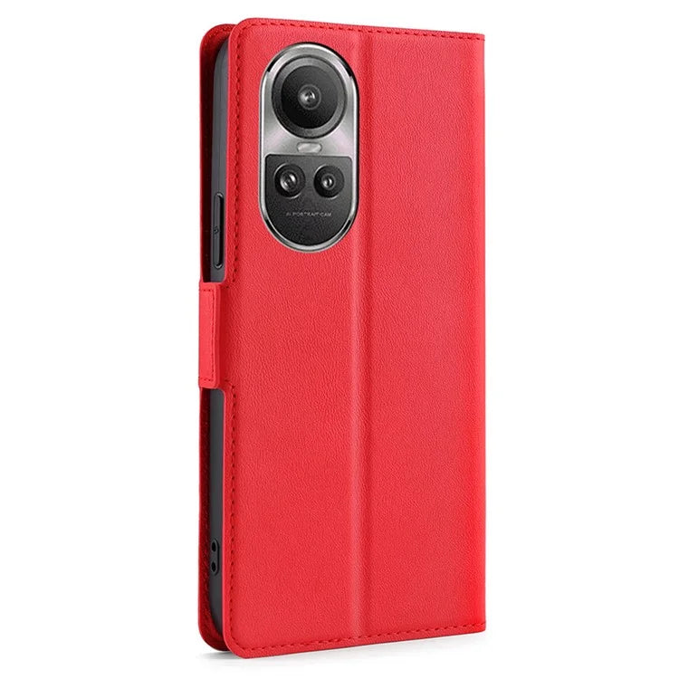 For Oppo Reno10 5G (Global) / Reno10 Pro 5G (Global) Case Leather Card Slot Phone Cover