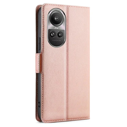 For Oppo Reno10 5G (Global) / Reno10 Pro 5G (Global) Case Leather Card Slot Phone Cover